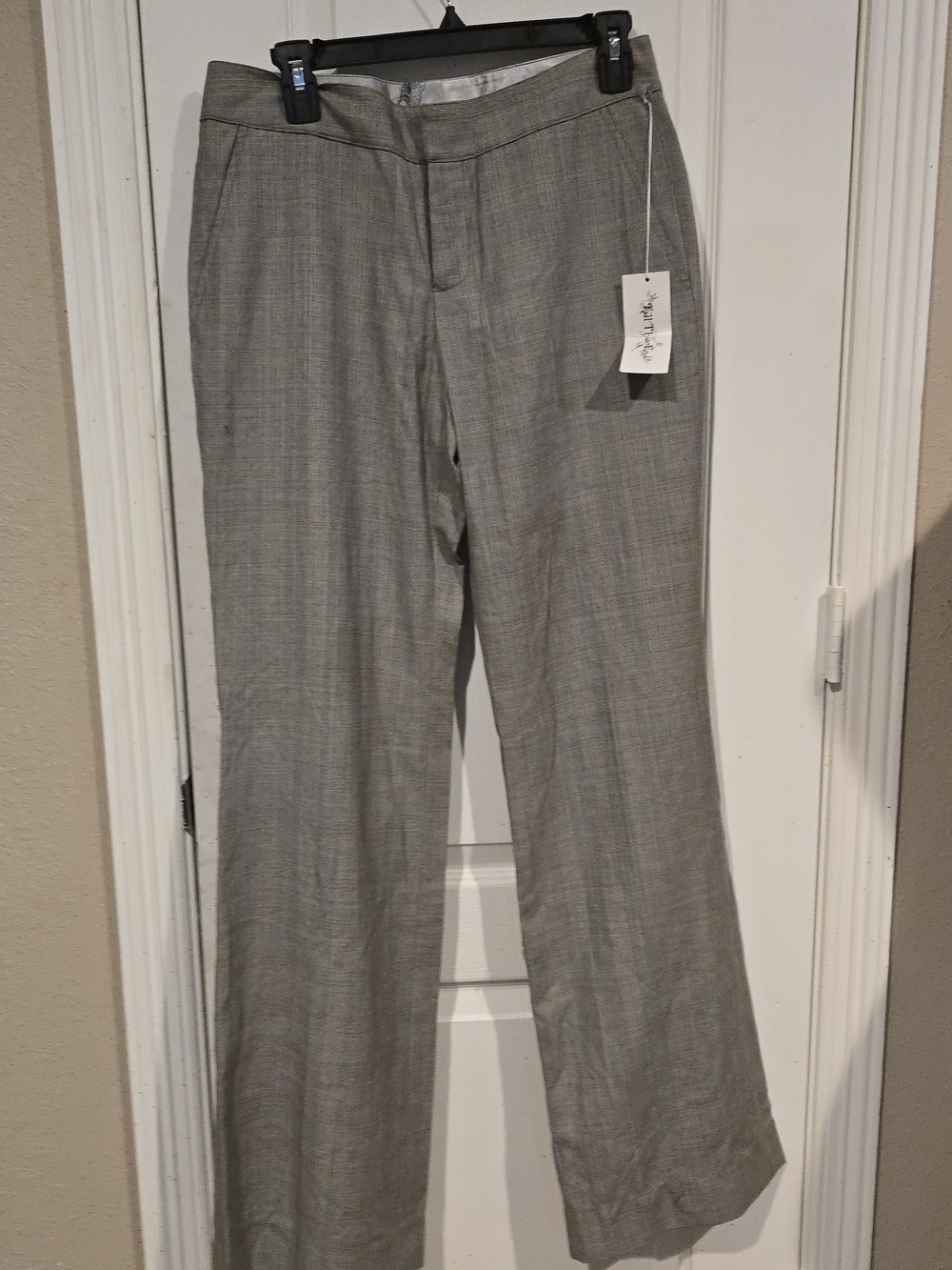 Till The End YTK Gray Dress Pants - Classic Straight Leg